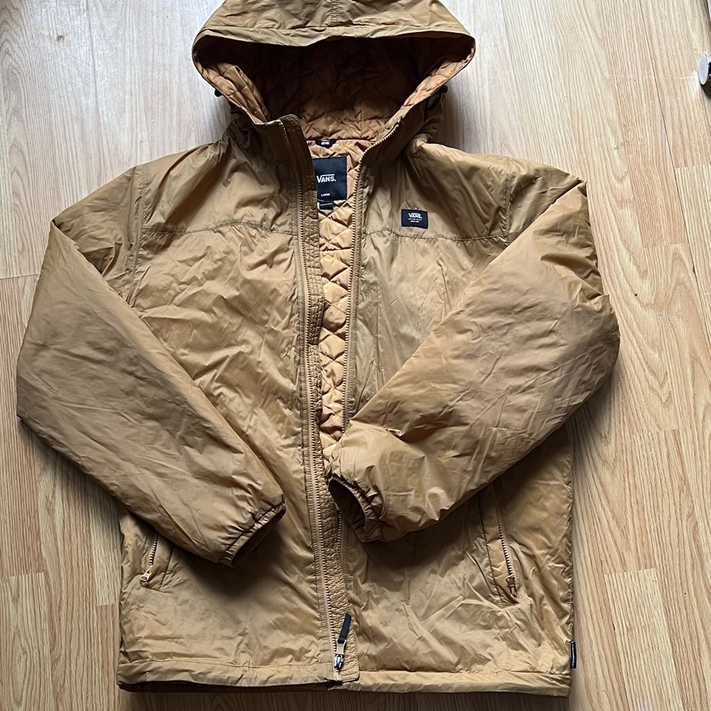 Vans Light Brown Hooded Jacket